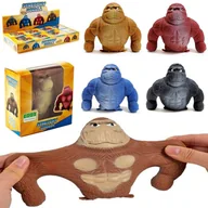 Zabawki sensoryczne - Goryl do zgniatania rozciągania Mix - zabawka - miniaturka - grafika 1