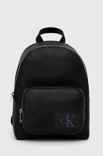 Calvin Klein Jeans plecak damski kolor czarny mały gładki - Plecaki - miniaturka - grafika 1