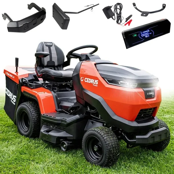 Traktor Ogrodowy CEDRUS C-TRAC-93HC-H Honda MAX 21KM z Koszem Automat Myjka