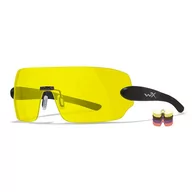 Odzież taktyczna i umundurowanie - Okulary Taktyczne Wiley X Detection 1205 clear / yellow / orange / purple / copper, matowe czarne oprawki - miniaturka - grafika 1