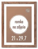 Ramki na zdjęcia - RAMKA NA ZDJĘCIA 21x29,7 cm A4 ramki drewniane wenge - miniaturka - grafika 1