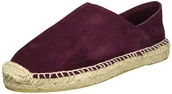Espadryle damskie - VERO MODA Damskie Vmkatrine Suede espadryle, czerwony - Czerwony Fig - 41 EU - miniaturka - grafika 1