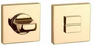 Szyldy i rozety - szyld WC Q SLIM 5MM LG ZŁOTY - miniaturka - grafika 1