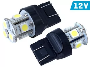 Żarówka samochodowa LED W21/5W T20q 12V 8xSMD biała Y6-1317 - Żarówki samochodowe - miniaturka - grafika 1