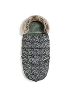 Akcesoria do wózków - La Millou Śpiworek Multi Aspen Winterproof Stroller Bag Combo ( Pretty Black - Khaki ) - miniaturka - grafika 1