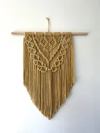 Dekoracje domu - Makrama Lily Honey 2 - miniaturka - grafika 1