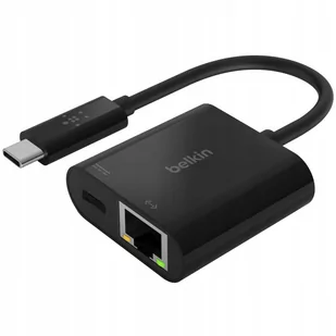 Belkin Adapter USB-C / Ethernet z ładowaniem INC001btBK - Adaptery i przejściówki - miniaturka - grafika 4