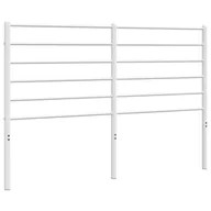 Inne meble do sypialni - Metalowe wezgłowie, białe, 120 cm - miniaturka - grafika 1