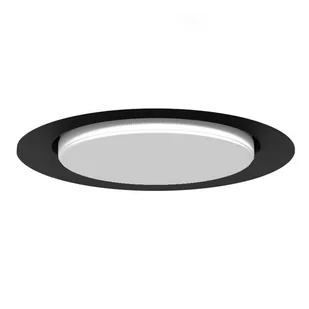 Sufitowa lampa Drop 3028 Shilo okrąg wpuszczana do pokoju czarna - Lampy sufitowe - miniaturka - grafika 1