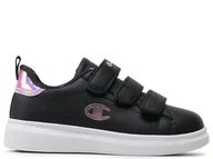 Buty dla dziewczynek - Buty dziecięce Champion S32514KK003 ANGEL G PS Czarne - miniaturka - grafika 1