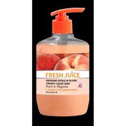 Mydła - Fresh Juice Kremowe mydło w płynie Peach & Magnolia z Olejkiem Brzoskwiniowym 460 ml - miniaturka - grafika 1