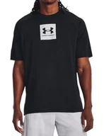 Koszulki męskie - T-shirt męski Under Armour 1380785-001 - czarny XL - miniaturka - grafika 1