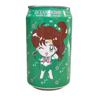 Napoje gazowane - Ocean Bomb Sailor Moon Vanilla Lemon 330ml - miniaturka - grafika 1