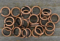 Biżuteria - akcesoria - [-01002] Ogniwka sprężynki 5mm miedziane 100szt - miniaturka - grafika 1