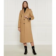 Płaszcze damskie - HUGO Wełniany płaszcz Mojeni - miniaturka - grafika 1