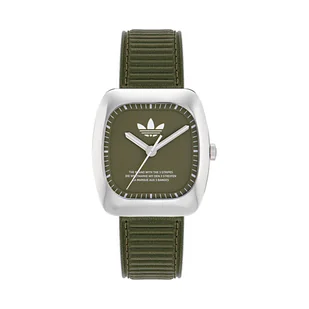 Zegarek Zegarek adidas Retro Wave One AOSY24526 Zielony - Zegarki męskie - miniaturka - grafika 1