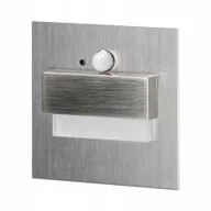 Oprawy, klosze i abażury - Traco Led 1,5W, oprawa schodowa podtynkowa, 12VDC, 30lm, 4000K, satyna, czu - miniaturka - grafika 1