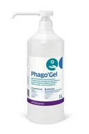 Dezynfekcja - Medilab Żel do higienicznej i chirurgicznej dezynfekcji rąk Phago'Gel - 1 l z pompką - miniaturka - grafika 1