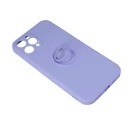 Etui i futerały do telefonów - Nakładka Finger Grip do iPhone 11 fioletowa - miniaturka - grafika 1