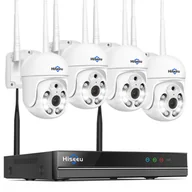 Systemy inteligentnych domów - System kamer bezpieczeństwa Hiseeu, Wideorejestrator Sieciowy 10CH, wideo HD 5MP, WiFi 2,4GHz, dwukierunkowe audio - miniaturka - grafika 1