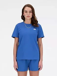 New Balance Koszulka w kolorze niebieskim - Koszulki i topy damskie - miniaturka - grafika 1