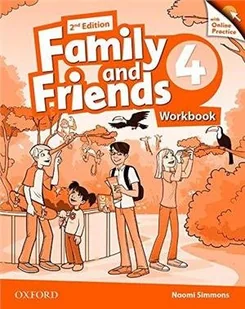Family and Friends 2E 4+Online Practice WB OXFORD - Wysyłka od 3,99 - Podręczniki dla szkół podstawowych - miniaturka - grafika 1