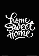 Plakaty - Nice wall Home sweet home - plakat PA3263 - miniaturka - grafika 1