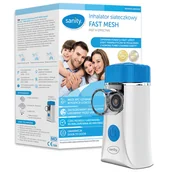 Inhalatory i akcesoria - Sanity Fast Mesh HNK-MESH-01, inhalator siateczkowy - miniaturka - grafika 1