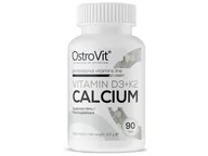 Ochrona stawów - OstroVit Vitamin D3 + K2 + Calcium 90 tabs - miniaturka - grafika 1