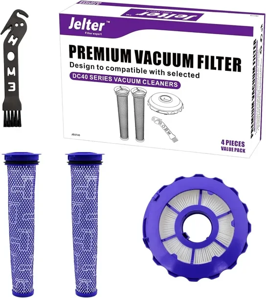 2x Filtr Do Odkurzacza Dyson Dc40 Wstępny +końcowy Hepa 923587-02 922676-01