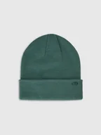 Czapki damskie - 4F Czapka beanie w kolorze zielonym - miniaturka - grafika 1