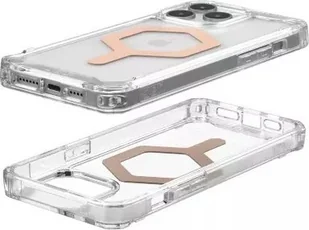 UAG Plyo Magsafe do iPhone 15 Pro Max ice/rose gold - Etui i futerały do telefonów - miniaturka - grafika 3