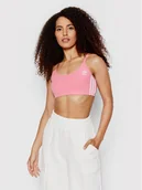 Biustonosze - adidas Biustonosz top adicolor Classics HM2102 Różowy - miniaturka - grafika 1