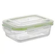 Pojemniki kuchenne - SZKLANY SZCZELNY POJEMNIK NA ŻYWNOŚĆ FRIGO 370ML - miniaturka - grafika 1