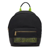 Plecaki - Plecak LOVE MOSCHINO JC4039PP1ILF100A Nero/Lime - miniaturka - grafika 1