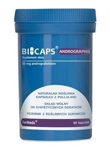 ForMeds Bicaps Andrographis 60 K odporność FO1319 - Suplementy naturalne - miniaturka - grafika 1