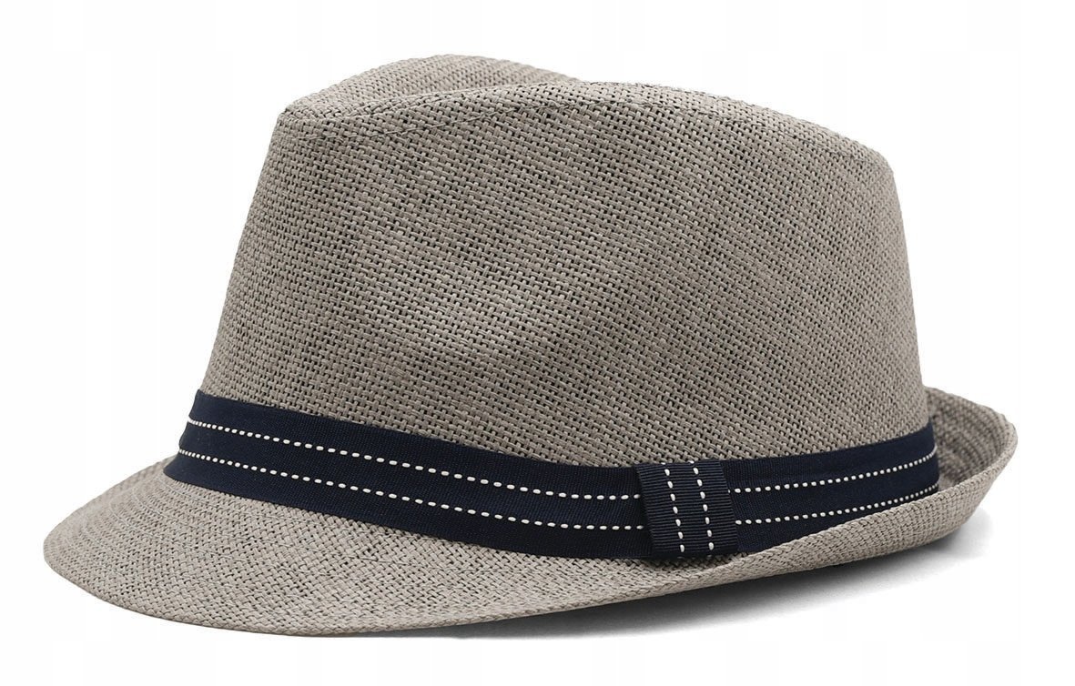 Letni kapelusz męski szary TRILBY 29 Pako Jeans
