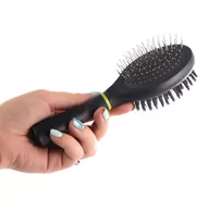 Szczotki i furminatory - GROOM DOG COMBI BRUSH SMALL - SZCZOTKA DWUSTRONNA DLA PSA - miniaturka - grafika 1