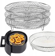 Akcesoria i części AGD - Ronic Zyle RUSZT DO FRYTKOWNICY beztłuszczowy OKRĄGŁY 3SZT - miniaturka - grafika 1