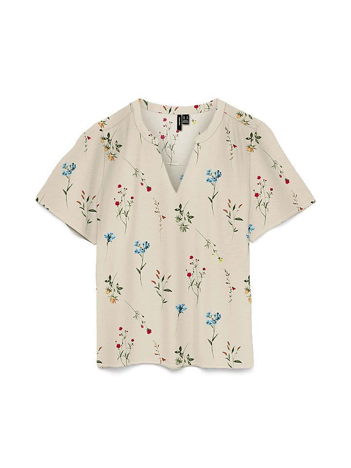 Vero Moda Bluzka w kolorze kremowym