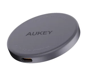 Aukey Ładowarka indukcyjna Magnetic Qi 2.0 15W - Ładowarki do telefonów - miniaturka - grafika 1