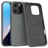 Etui i futerały do telefonów - Spacecase Etui Pure Mag iPhone 16 Pro Max gray - miniaturka - grafika 1