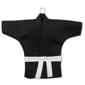 Dekoracje domu - Zawieszka Mini Kimono Karategi Czarne Karate Aikido Judo - miniaturka - grafika 1