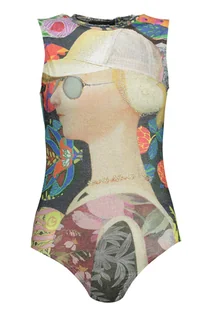 DESIGUAL BODY A PODKOSZULEK DAMSKI ZIELONY - Portfele - miniaturka - grafika 1