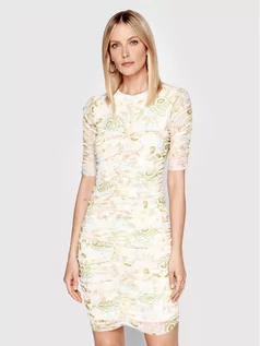 Sukienki - Ted Baker Sukienka codzienna Ainya 261044 Żółty Slim Fit - grafika 1