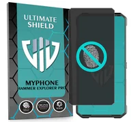 Szkła hartowane na telefon - NAJLEPSZE SZKŁO 5D PEŁNE DO MYPHONE HAMMER EXPLORER PRO NIETŁUKĄCE ORYGINAŁ - miniaturka - grafika 1
