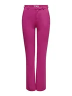 Spodnie damskie - ONLY Onlraffy-yo Life Mid STR Pant TLR Noos spodnie damskie, Very Berry, (XL) W / 32L - miniaturka - grafika 1