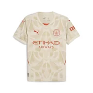Koszulki sportowe męskie - Męska koszulka bramkarska z krótkim rękawem Manchester City 24/25 PUMA - miniaturka - grafika 1