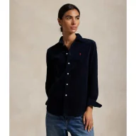 Koszule damskie - POLO RALPH LAUREN Sztruksowa koszula Classic fit - miniaturka - grafika 1