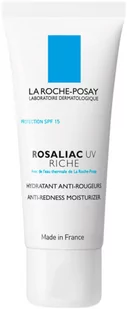 La Roche-Posay Wzmacniający krem na zaczerwienienia - Rosaliac UV Riche Wzmacniający krem na zaczerwienienia - Rosaliac UV Riche - Korektory do twarzy - miniaturka - grafika 1